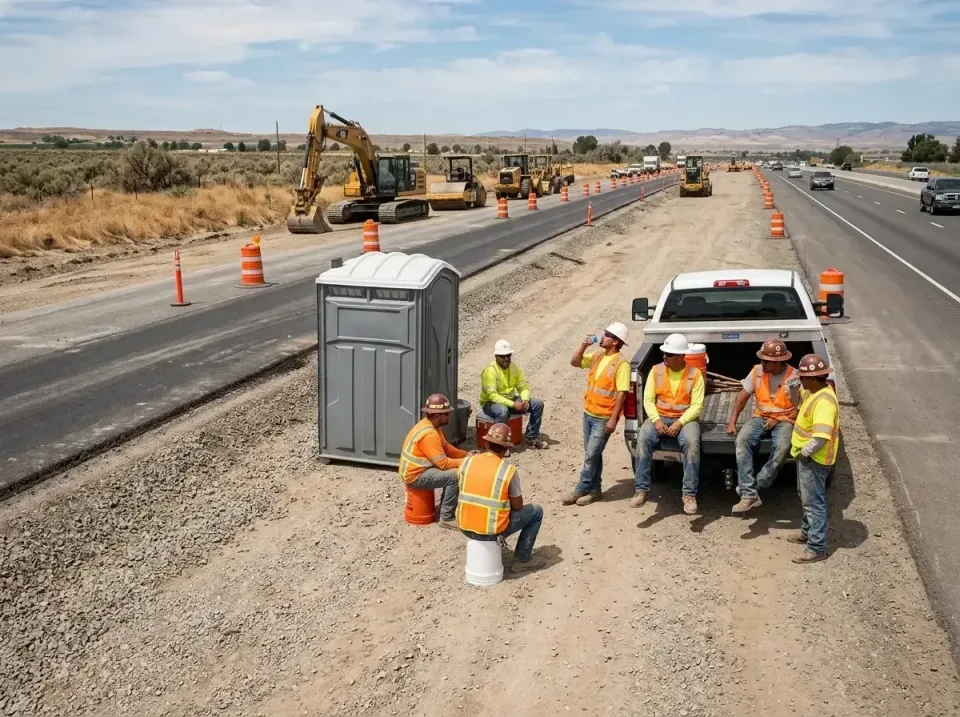 highway-road-construction-crew-007 — frequently asked questions, Porta Potty and Restroom Rentals in Dillon, SC